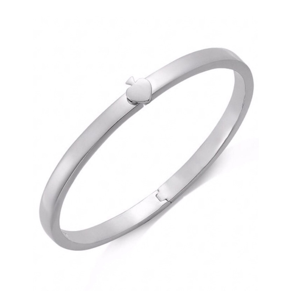 KATE SPADE • Silver Bangle Stacking Bracelet - Picture 4 of 8